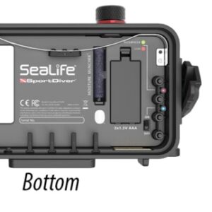 SeaLife SportDiver Housing Grip Tabs Locator Image