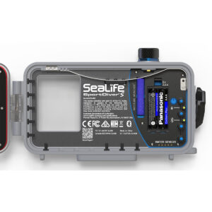 sealife sportdiver s underwater smartphone housing open