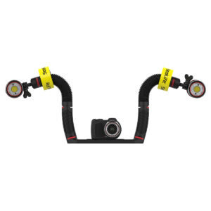 SeaLife Flex Connect Floatation Rings SL931 In Use Micro 3.0 Dual Rig