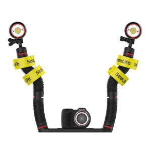 SeaLife Flex Connect Floatation Rings SL931 In Use Micro 3.0 Dual Rig