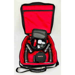 SeaLife Pro Duo Padded Camera + Light Case Packed