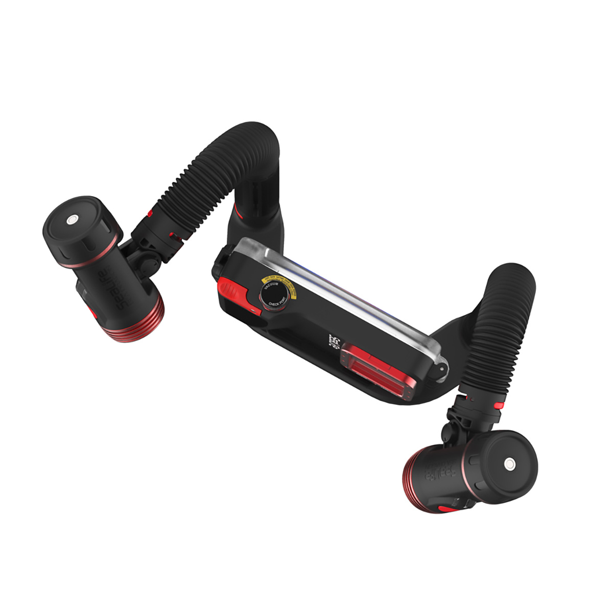 SeaLife Flex Connect Ultra Dual Tray Fitted To Sportdiver Top